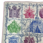 Hermes Limited Shawl Carre 140 Various Huts Cashmere 70% Silk 30% Multicolor — view 2