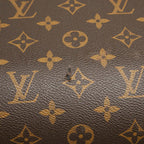 Louis Vuitton Monogram Horizon Soft Suitcase Carriage Case Brown Leather Travel — view 6