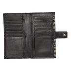 Dior Trotter Wallet Black Ivory Canvas Leather — view 7