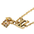 Louis Vuitton Monogram Loulou Glam Chain Bracelet Gold Plated