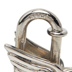 Hermes Pegasus Charm Silver Metal Keychain — view 3
