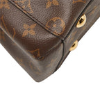 Louis Vuitton Monogram Montaigne BB 2-Way Shoulder Bag Brown Leather — view 7