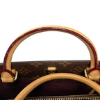 Louis Vuitton Monogram Montaigne BB 2-Way Shoulder Bag Brown Leather — view 8