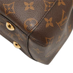 Louis Vuitton Monogram Montaigne BB 2-Way Shoulder Bag Brown Leather — view 6