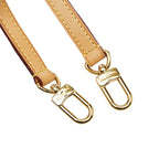Louis Vuitton Shoulder Strap Beige Leather — view 4