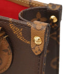 Louis Vuitton Handbag Monogram Giant Reverse On The Go BB Brown 2-Way Bag — view 6