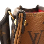Louis Vuitton Handbag Monogram Giant Reverse On The Go BB Brown 2-Way Bag — view 7