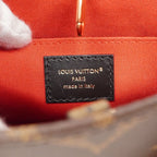 Louis Vuitton Handbag Monogram Giant Reverse On The Go BB Brown 2-Way Bag — view 5