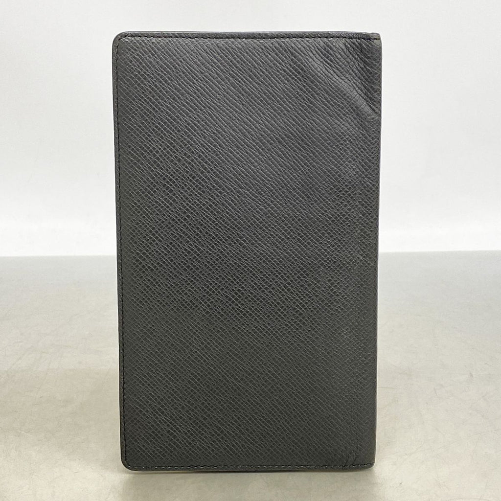 Louis Vuitton Long Billfold Taiga Porto Chequier Cartes Credit Ardoise Wallet — view 7