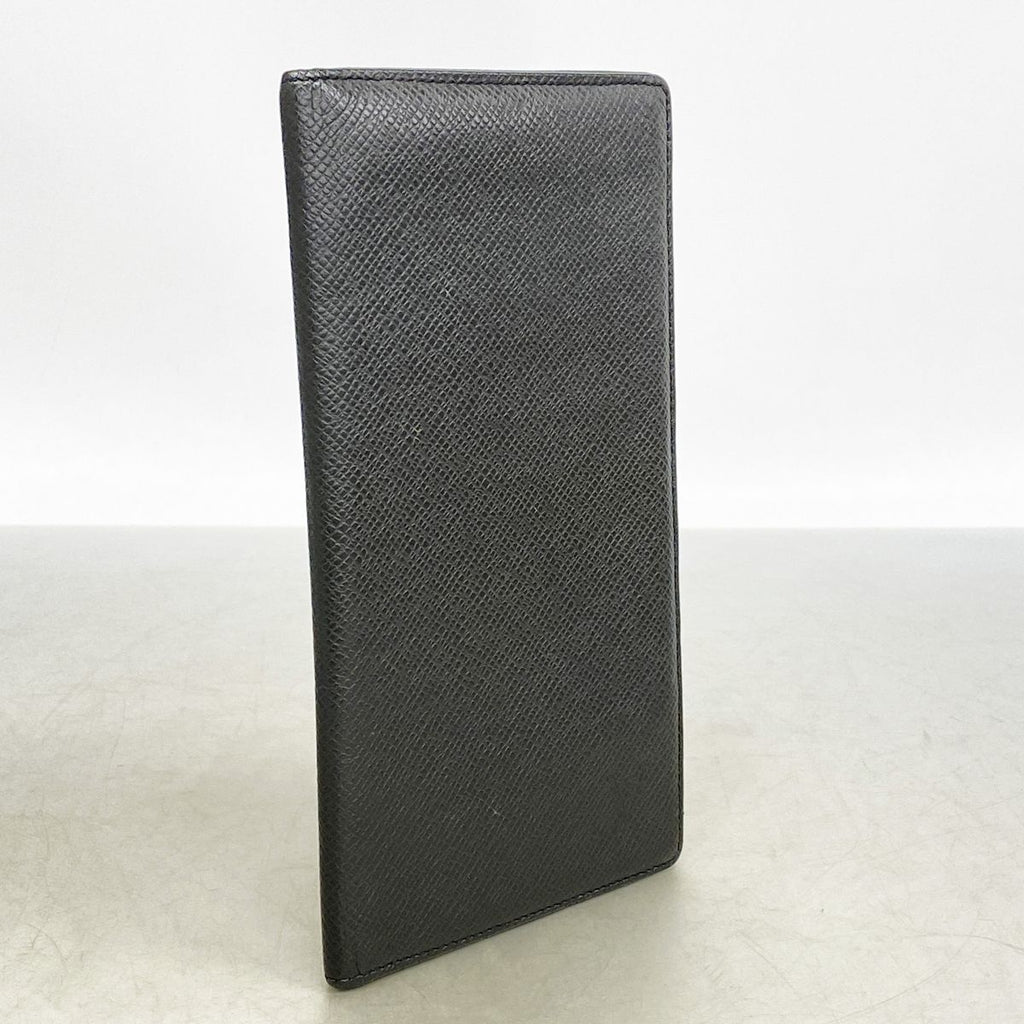 Louis Vuitton Long Billfold Taiga Porto Chequier Cartes Credit Ardoise Wallet — view 2