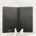 Louis Vuitton Long Billfold Taiga Porto Chequier Cartes Credit Ardoise Wallet — view 3