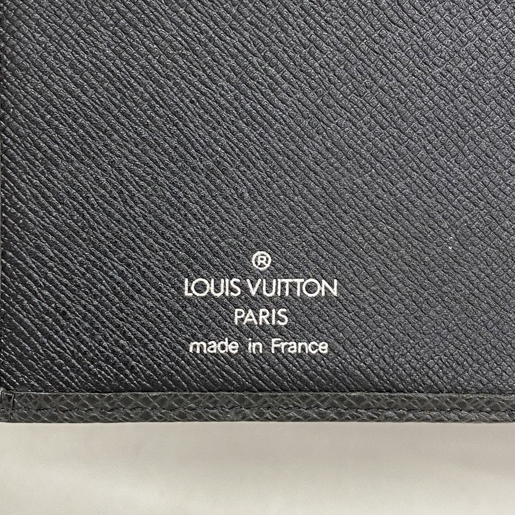 Louis Vuitton Long Billfold Taiga Porte Valeurs Cartes Credit Ardoise Wallet — view 4