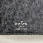 Louis Vuitton Long Billfold Taiga Porte Valeurs Cartes Credit Ardoise Wallet — view 4
