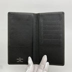 Louis Vuitton Long Billfold Taiga Porte Valeurs Cartes Credit Ardoise Wallet — view 3