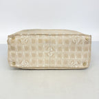Chanel Tote Bag New Travel Nylon Beige Champagne Gold — view 3