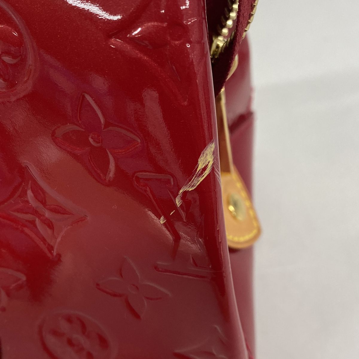 Louis Vuitton Tote Bag Vernis Rosewood Avenue Pomme D'amour — view 6