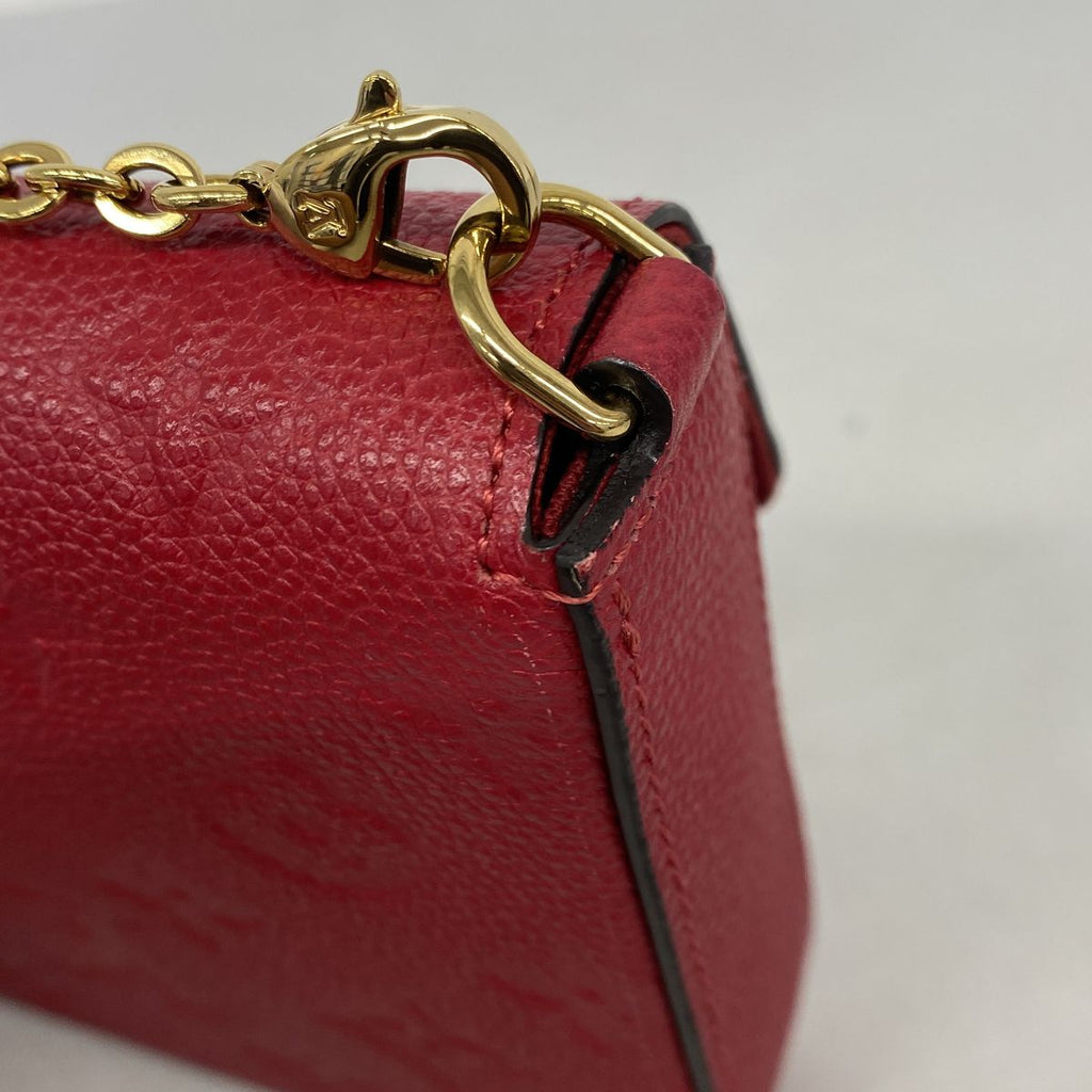 Louis Vuitton Wallet on Chain Monogram Empreinte Pochette Felicie Scarlet — view 8