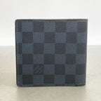 Louis Vuitton Wallet Damier Cobalt Portefeuille Marco Black Navy — view 8