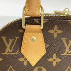 Louis Vuitton Handbag Monogram Alma BB Brown 2-Way Bag — view 7