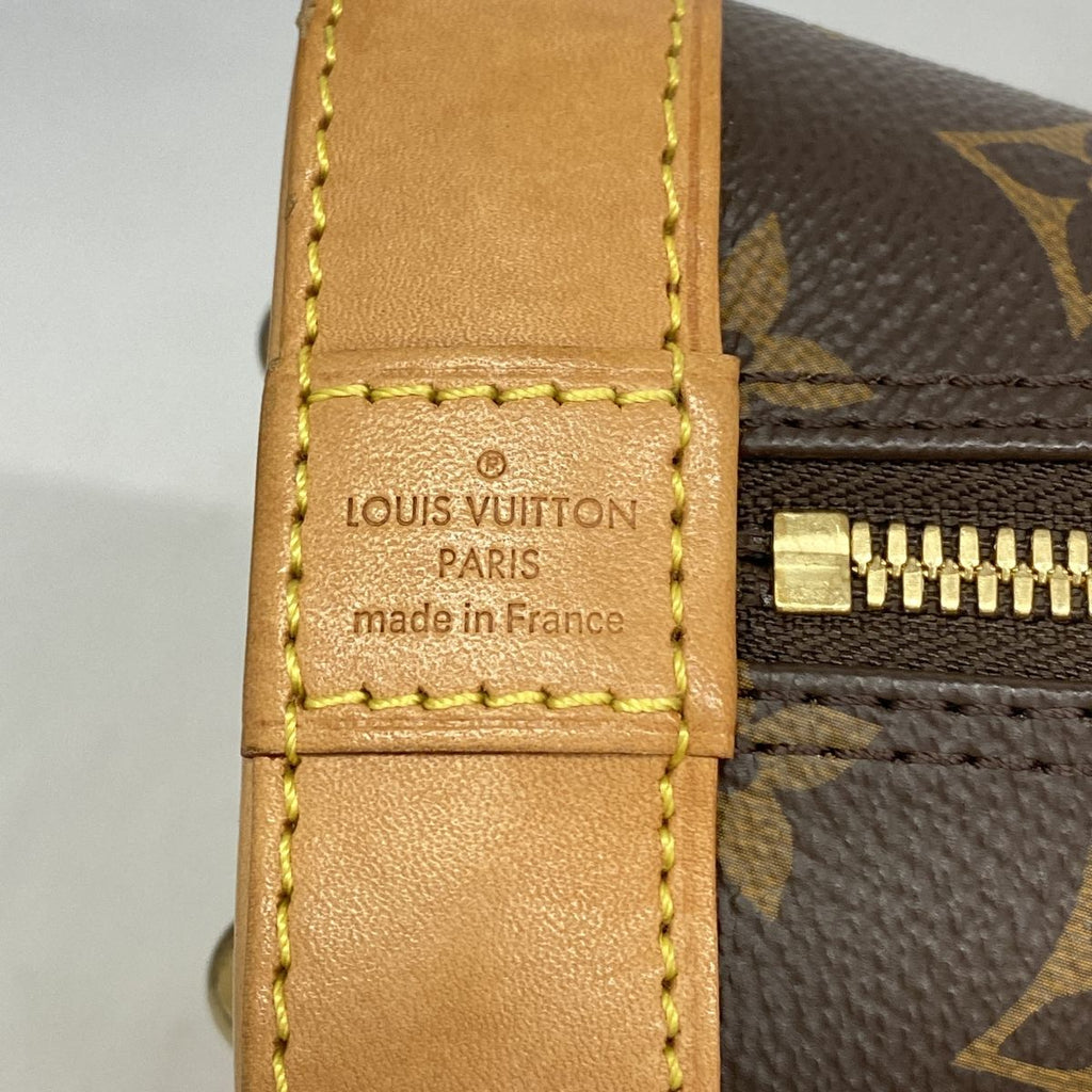 Louis Vuitton Handbag Monogram Alma BB Brown 2-Way Bag — view 5