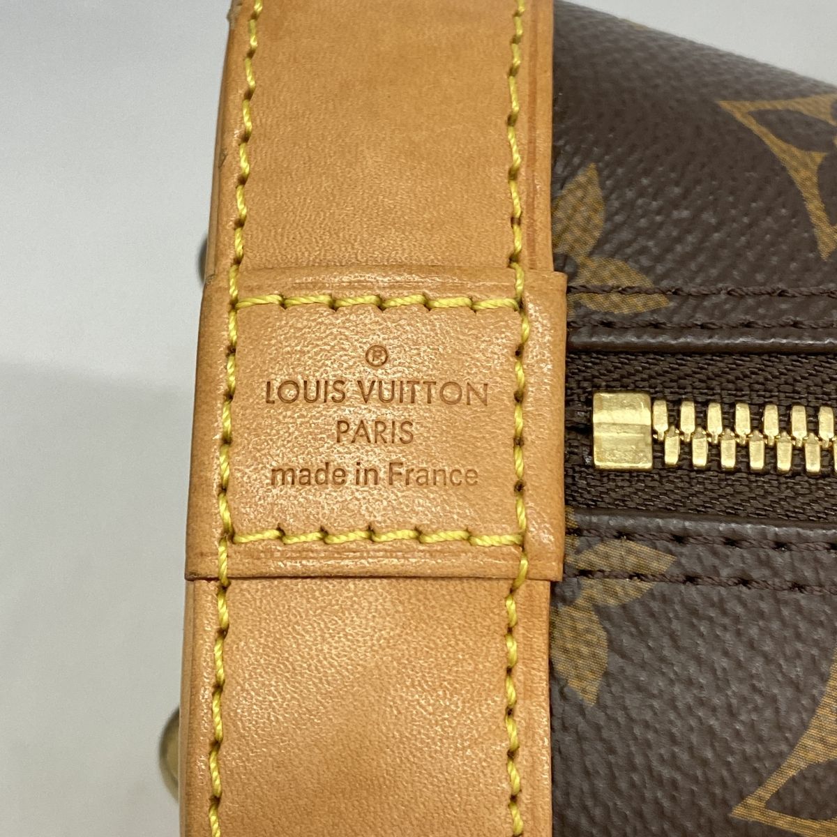 Louis Vuitton Handbag Monogram Alma BB Brown 2-Way Bag — view 5