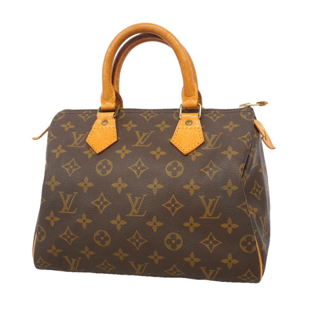 Louis Vuitton Handbag Monogram Speedy 25 Brown