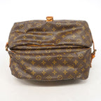 Louis Vuitton Shoulder Bag Monogram Saumur 35 Brown — view 3