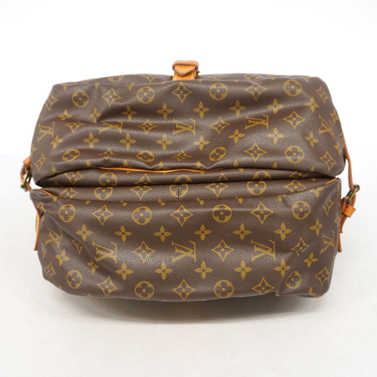 Louis Vuitton Shoulder Bag Monogram Saumur 35 Brown — view 3