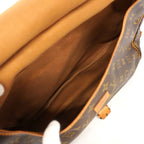 Louis Vuitton Shoulder Bag Monogram Saumur 35 Brown — view 4