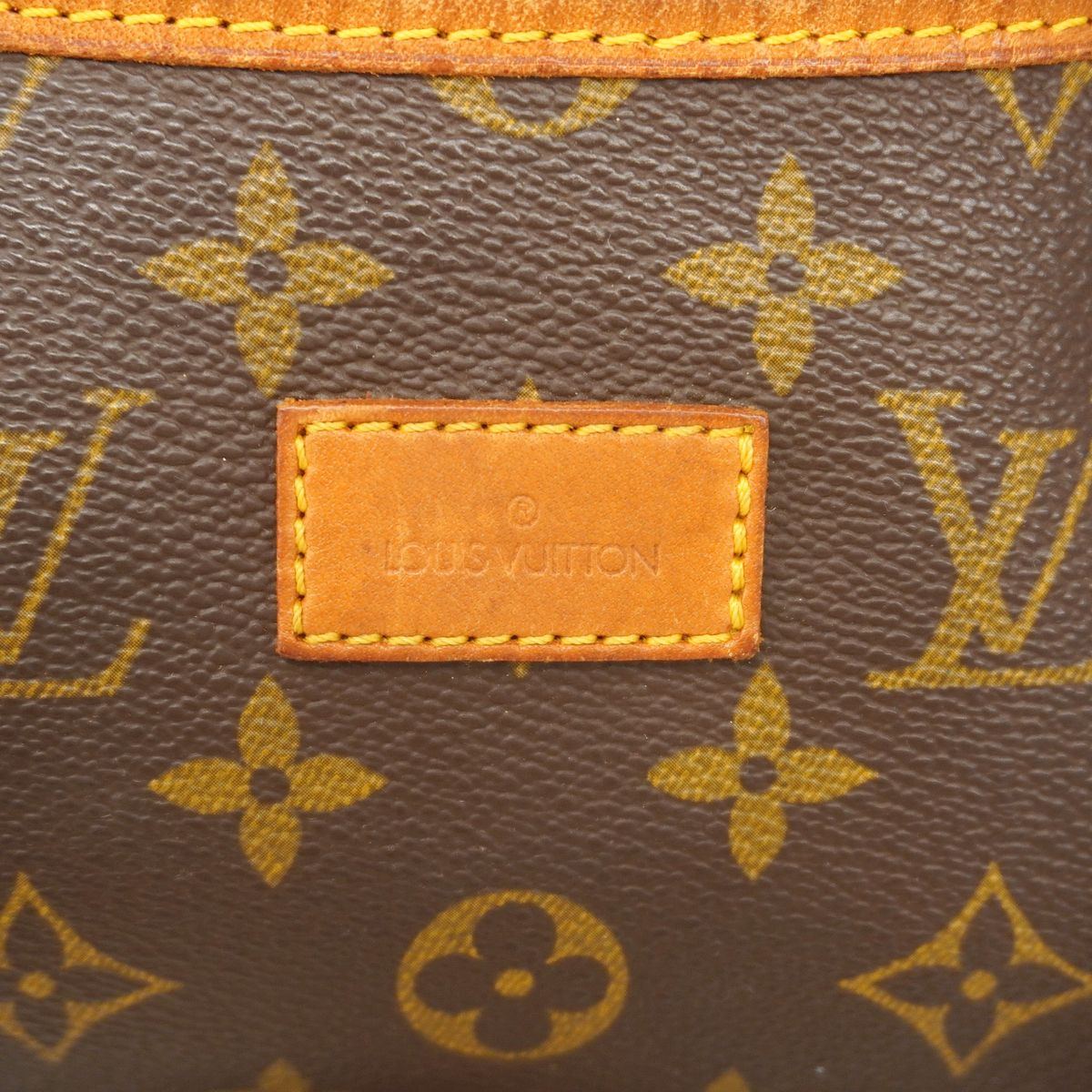 Louis Vuitton Shoulder Bag Monogram Saumur 35 Brown — view 5