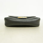 Gucci Shoulder Bag GG Marmont Leather Black Gold — view 3