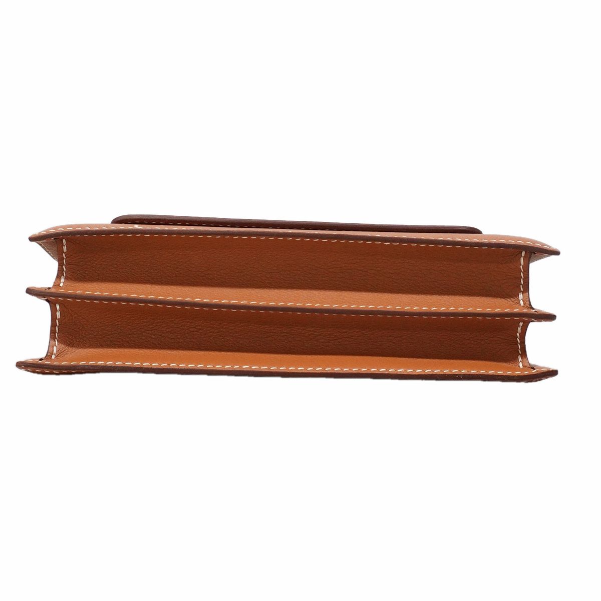 Hermes Shoulder Bag Roulis Evercolor Gold Silver — view 3