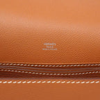 Hermes Shoulder Bag Roulis Evercolor Gold Silver — view 5