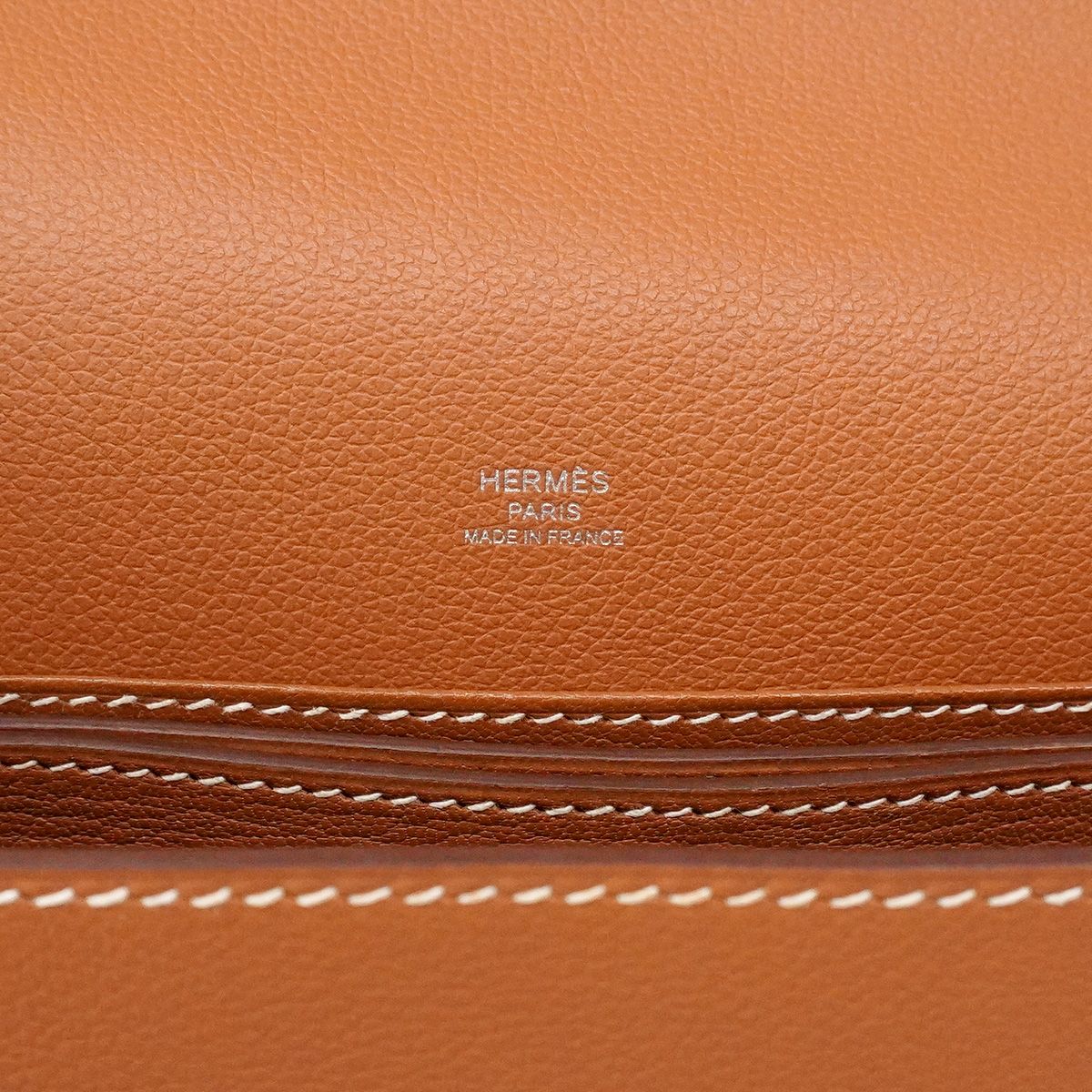 Hermes Shoulder Bag Roulis Evercolor Gold Silver — view 5