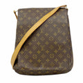 Louis Vuitton Shoulder Bag Monogram Musette Brown