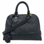 Louis Vuitton Handbag Monogram Empreinte Neo Alma PM Noir 2-Way Bag