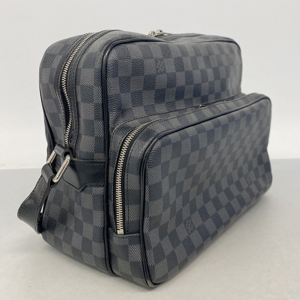 Louis Vuitton Shoulder Bag Damier Graphite Io Black Gray — view 2
