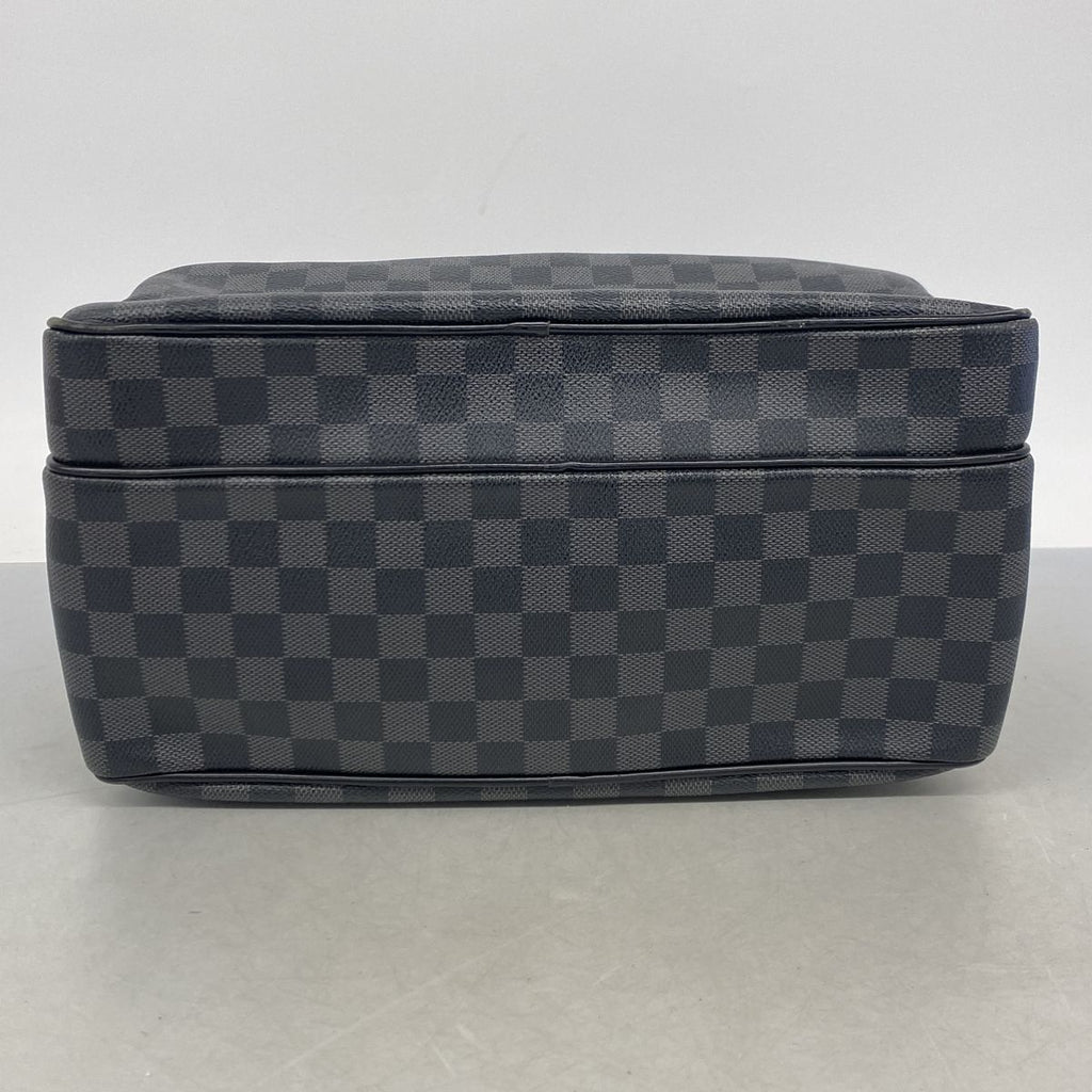 Louis Vuitton Shoulder Bag Damier Graphite Io Black Gray — view 3