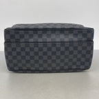 Louis Vuitton Shoulder Bag Damier Graphite Io Black Gray — view 3