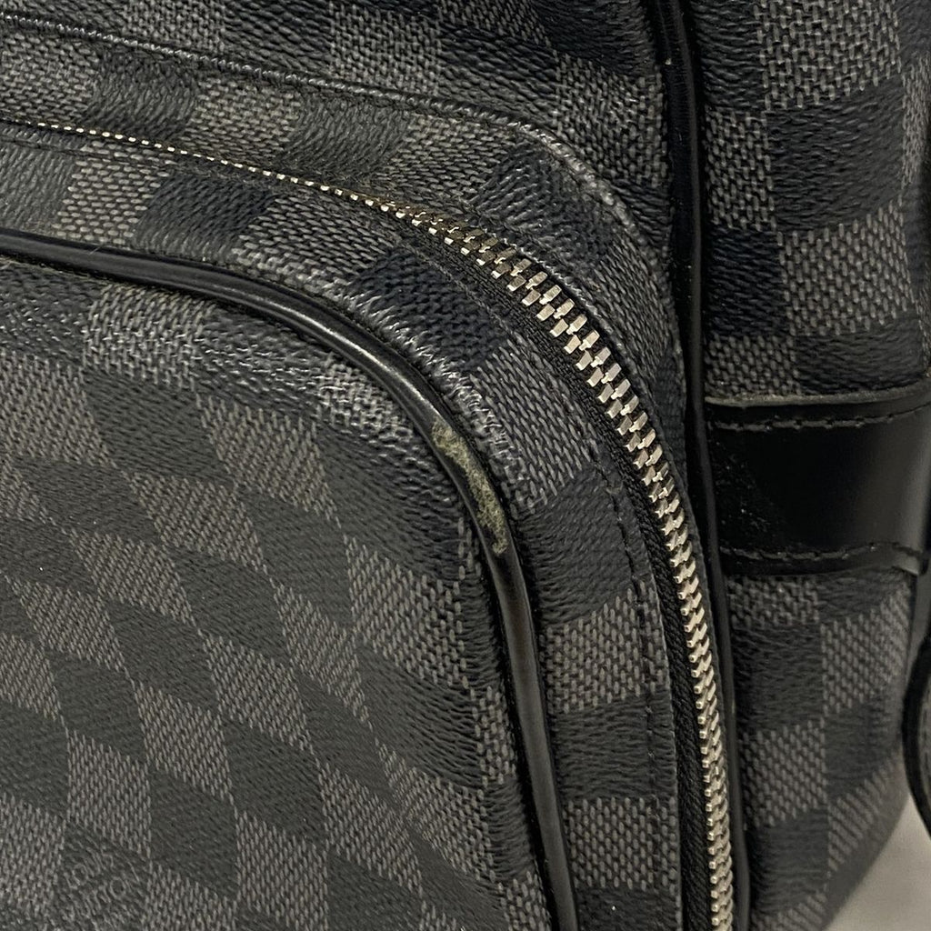 Louis Vuitton Shoulder Bag Damier Graphite Io Black Gray — view 7