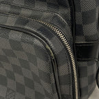Louis Vuitton Shoulder Bag Damier Graphite Io Black Gray — view 7