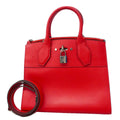 Louis Vuitton Handbag City Steamer PM Rouge 2-Way Bag