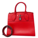 Louis Vuitton Handbag City Steamer PM Rouge 2-Way Bag