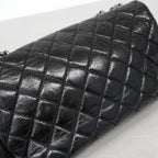 Chanel Shoulder Bag Ryu Cambon Calfskin Black Silver — view 6