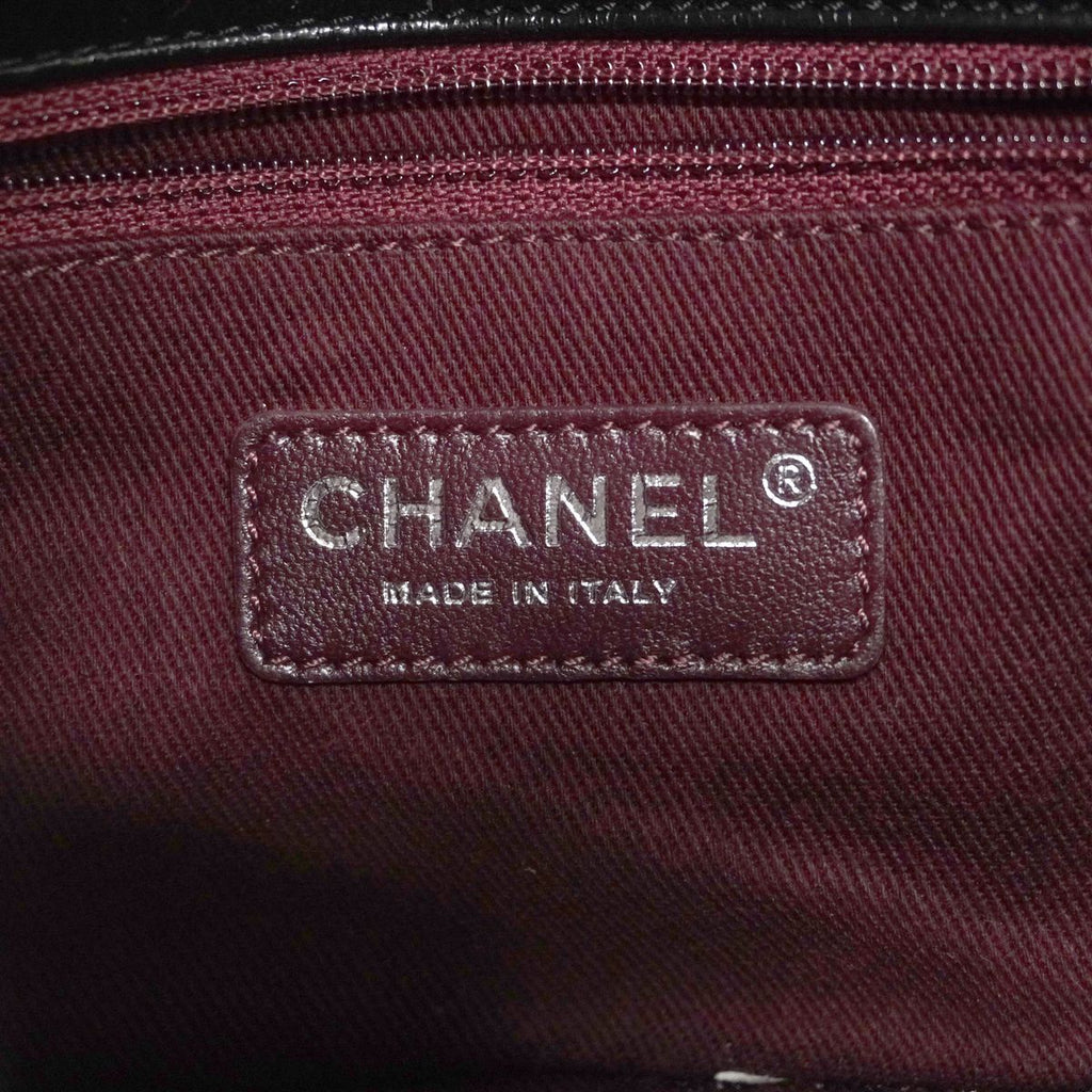 Chanel Shoulder Bag Ryu Cambon Calfskin Black Silver — view 5