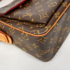Louis Vuitton Shoulder Bag Monogram Viva-Cite GM Brown — view 6