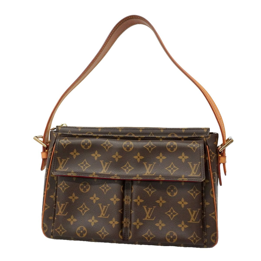 Louis Vuitton Shoulder Bag Monogram Viva-Cite GM Brown