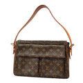 Louis Vuitton Shoulder Bag Monogram Viva-Cite GM Brown