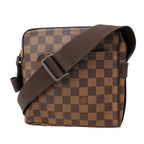 Louis Vuitton Shoulder Bag Damier Olaf PM Ebene