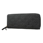 Louis Vuitton Wallet Monogram Empreinte Portefeuille Clemence Noir